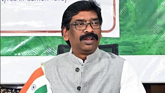 Jharkhand chief minister Hemant Soren. (HT Photo)