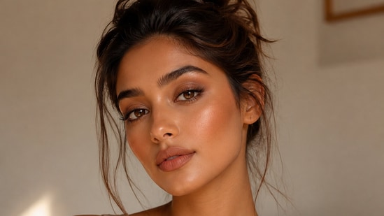 Latte makeup for a sun-kissed look