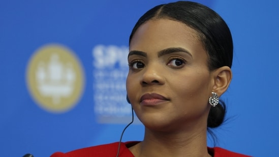 American conservative political commentator Candace Owens, attends a session at the St. Petersburg International Economic Forum (SPIEF) in Saint Petersburg, Russia, June 4, 2026. REUTERS/Anastasia Barashkova