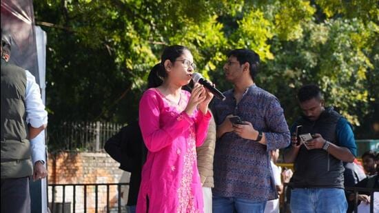 The court had on Wednesday stayed the two non-bailable warrants (NBWs) issued against her. (@aishe_ghosh)
