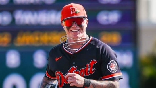 Max Clark was selected by the Tigers with the third overall pick in the 2023 MLB Draft.