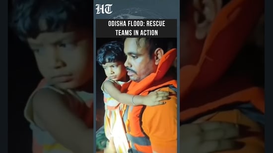 Watch: Rescue Teams Reach Flood-Hit Areas of Bhadrak In Odisha
