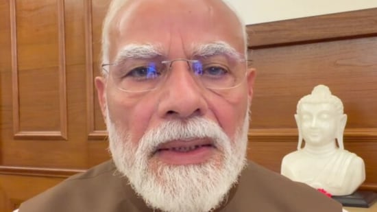 PM Modi back with a selfie video, hails passing of stricter anti-paper leak bill