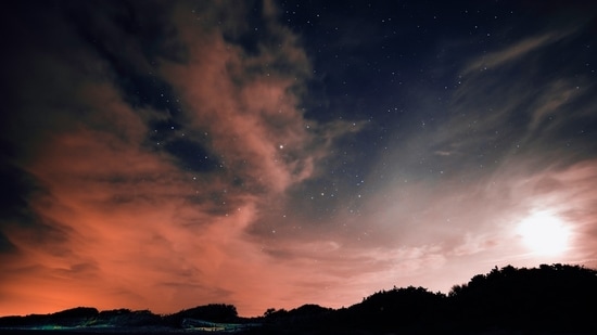 A view of the night sky amid sounds of sonic boom in Florida. Image for representational purposes.