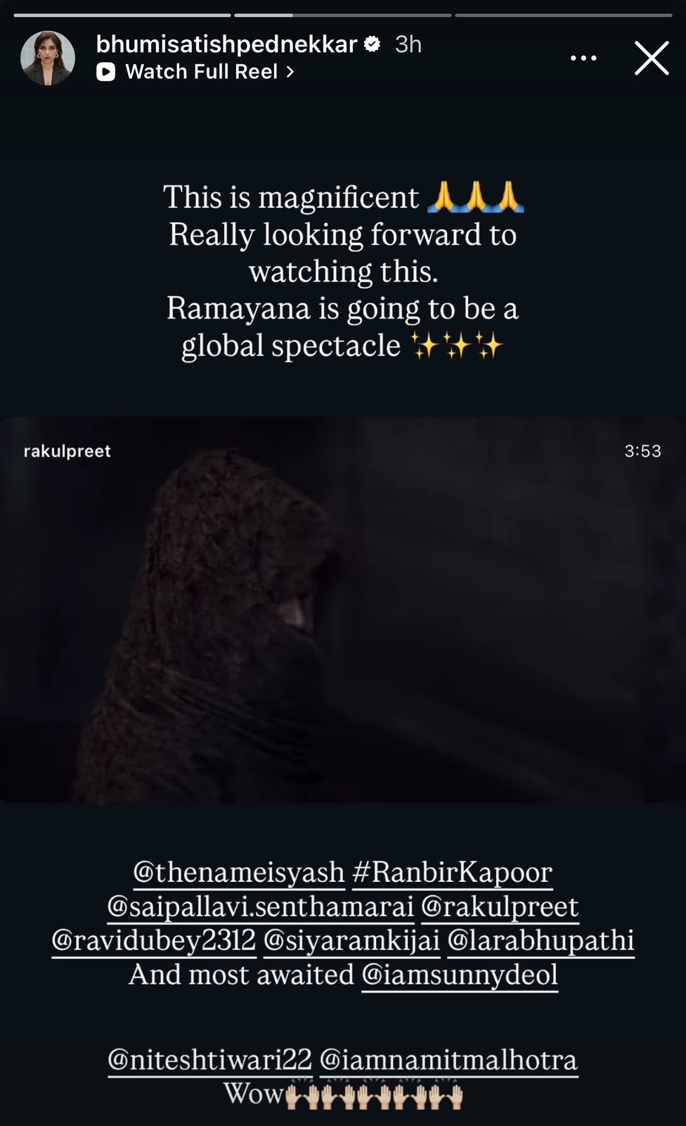 Bhumi Pednekar via Instagram.