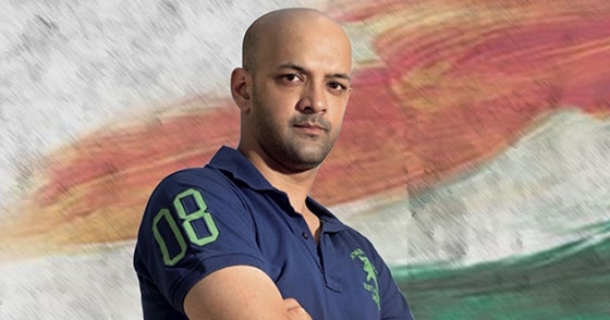 Viren Rasquinha is furious at the colour change. For him blue is true. (Dhirubhai Ambani International School website) Viren Rasquinha is furious at the colour change. For him blue is true. (Dhirubhai Ambani International School website)