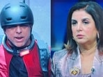 Ram Kapoor shouts at Farah Khan on Lock Upp season 2.
