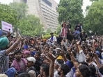 The FIR was lodged on charges of intentional insult, statements conducing to public mischief and defamation after a Ghaziabad resident approached the Expressway police station in Noida, said a police official. (HT Archive)