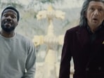 Yahya Abdul Mateen II and Ben Kingsley in a still from Wonder Man