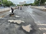 With incessant rain leaving roads riddled with potholes, PMC has okayed procurement of petroleum-based materials worth <span class='webrupee'>₹</span>14 crore to ensure uninterrupted operations at its Yerawada hot mix plant. ((PIC FOR REPRESENTATION))