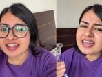 A woman compared WFH with office life, saying remote work offered no fixed breaks or clear end to the day.