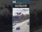 Russia-Ukraine War: CCTV Captures Powerful Strike Shaking Ukraine's Pavlohrad City