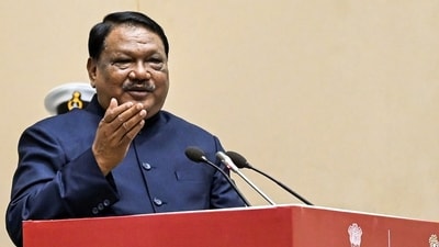 Union Minister for Tribal Affairs Jual Oram. (PTI)