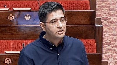 নিট প্রশ্নফাঁস ইস্যুতে মুখ খুললেন রাঘব চাড্ডা (Sansad TV) নিট প্রশ্নফাঁস ইস্যুতে মুখ খুললেন রাঘব চাড্ডা (Sansad TV)