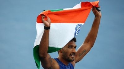 Tejaswin Shankar scripted history late on Friday night, (REUTERS)