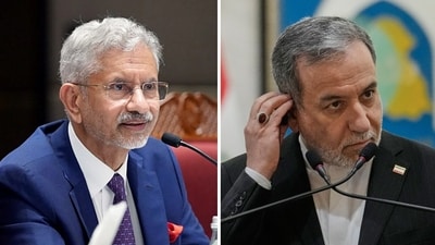 External affairs minister S Jaishankar on Friday said he spoke with Iranian foreign minister Abbas Araghchi. (ANI/AP) External affairs minister S Jaishankar on Friday said he spoke with Iranian foreign minister Abbas Araghchi. (ANI/AP)