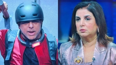 Ram Kapoor shouts at Farah Khan on Lock Upp season 2. Ram Kapoor shouts at Farah Khan on Lock Upp season 2.