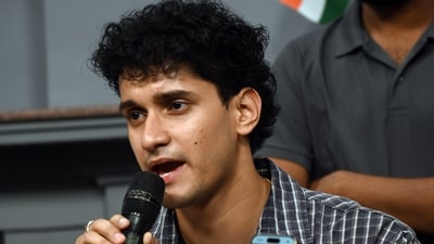 CJP chief spokesperson Saurav Das said that "profanity does not attract criminal case". (ANI) CJP chief spokesperson Saurav Das said that "profanity does not attract criminal case". (ANI)