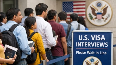 In 2024, around 419,000 foreign students were working under the OPT programme in the US. (AI generated image) In 2024, around 419,000 foreign students were working under the OPT programme in the US. (AI generated image)