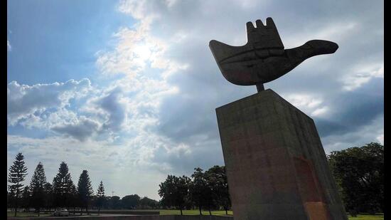 IMD Chandigarh director Surender Paul said though there was a dry spell in the middle of the month, the monsoon system was strong in the beginning and end of the month, which pushed the monthly average above normal. (Keshav Singh/HT)