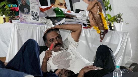 The actor also said that accountability must be taken for the alleged use of batons and pellet guns against students
