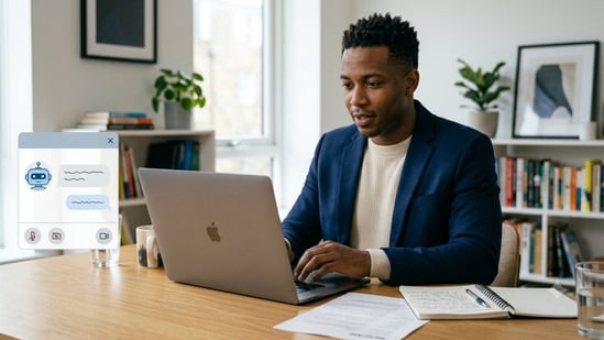 Job seeker’s AI interview strategy leads to new role.