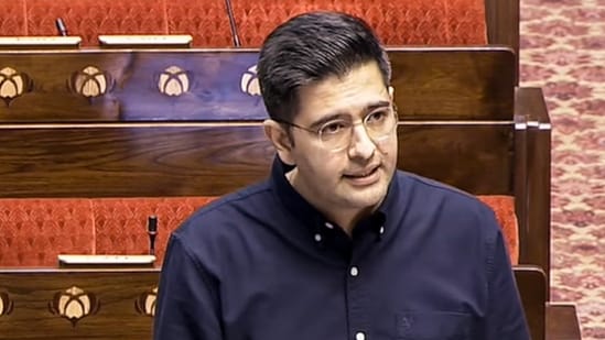 BJP MP Raghav Chadha was speaking during the discussion on the Public Examinations (Amendment) Bill.