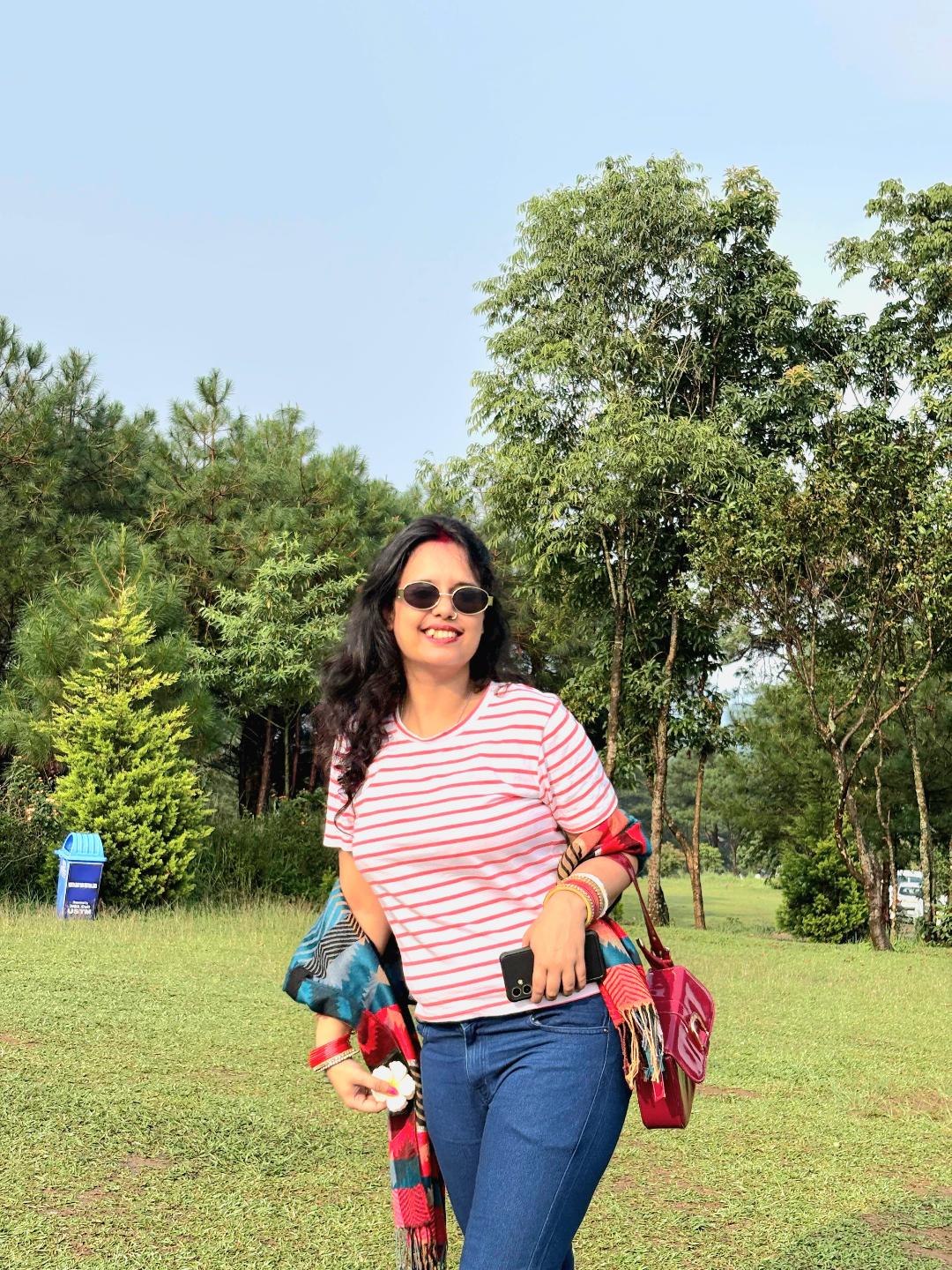 Puja Das left her freelancing job last year. (Puja Das) Puja Das left her freelancing job last year. (Puja Das)