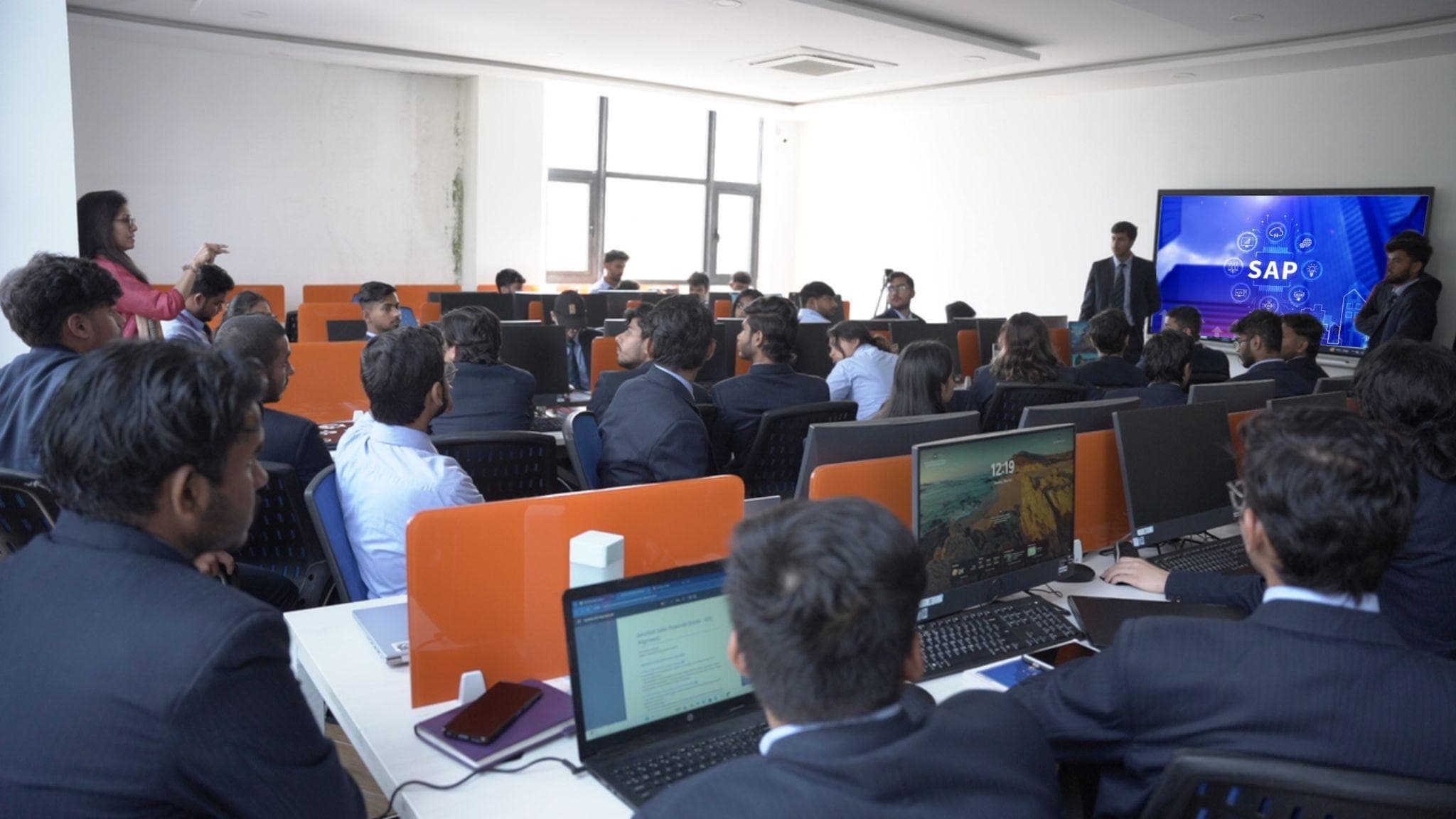 DBS Global University students gain hands-on SAP learning through enterprise technology and industry-led training. DBS Global University students gain hands-on SAP learning through enterprise technology and industry-led training.