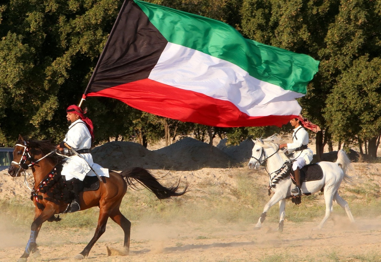A 2021 celebration marking the 30th anniversary of the liberation of Kuwait from Iraq. A 2021 celebration marking the 30th anniversary of the liberation of Kuwait from Iraq.