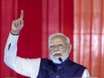 **EDS: THIRD PARTY IMAGE** In this image received on August 1, 2026, Prime Minister Narendra Modi addresses the gathring during the foundation stone laying ceremony of various projects, at Bhogapuram, Andhra Pradesh. (PMO via PTI Photo)(PTI08_01_2026_000230B)