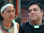 Ram Kapoor and Pamala Serena had a confrontation on Lock Upp.