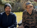 Sunny Deol with dad Dharmendra