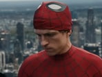 Tom Holland in a still from Spider-Man: Brand New Day.