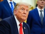 US President Donald Trump. (AP Photo/Julia Demaree Nikhinson)