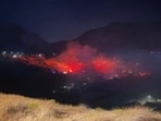 A vegetation fire was reported in Logan, Utah. 