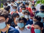 Students going for exam
