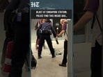Blast At Singapore Train Station; Police Find This Inside Smoking Bag…