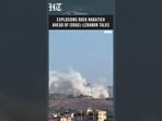Explosions Rock Nabatieh Before Israel-Lebanon Talks | Middle East Tensions Escalate