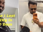 Kerala businessman loses 22 kg in 60 days with aggressive diet and discipline.
