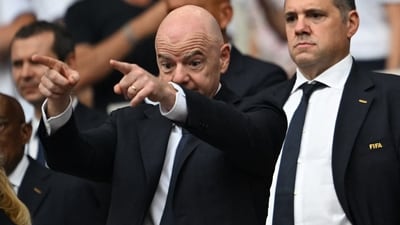 FIFA president Gianni Infantino was under tremendous pressure. (AFP) FIFA president Gianni Infantino was under tremendous pressure. (AFP)