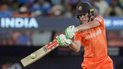 Bas De Leede thanked Edwards for his leadership and for showing faith in the team and its players. (PTI) Bas De Leede thanked Edwards for his leadership and for showing faith in the team and its players. (PTI)