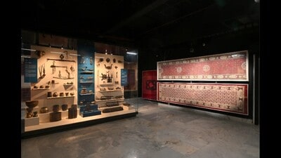 The newly inaugurated Sanskriti Museum of Everyday Art and Indian Textiles in the Humayun’s Tomb Museum complex. (Humayun’s Tomb World Heritage Site Museum) The newly inaugurated Sanskriti Museum of Everyday Art and Indian Textiles in the Humayun’s Tomb Museum complex. (Humayun’s Tomb World Heritage Site Museum)