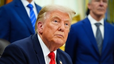 US President Donald Trump. (AP Photo/Julia Demaree Nikhinson) (AP Photo/Julia Demaree Nikhinson) US President Donald Trump. (AP Photo/Julia Demaree Nikhinson) (AP Photo/Julia Demaree Nikhinson)
