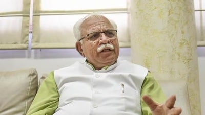 Union housing and urban affairs minister Manohar Lal said the landfill mound has visibly reduced over the past year. (HT Archive) Union housing and urban affairs minister Manohar Lal said the landfill mound has visibly reduced over the past year. (HT Archive)