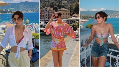 Embrace summer fashion with Khushi Kapoor's vibrant and chic holiday looks. (Instagram/@khushikapoor) Embrace summer fashion with Khushi Kapoor's vibrant and chic holiday looks. (Instagram/@khushikapoor)