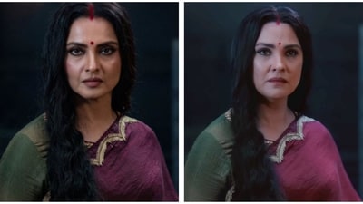 How would Rekha look as Kaikeyi? The AI generated picture of the veteran star in the role garnered attention as many even called it a good casting choice if it were true. Fans are eagerly waiting to see Lara Dutta in the part, when the film releases. How would Rekha look as Kaikeyi? The AI generated picture of the veteran star in the role garnered attention as many even called it a good casting choice if it were true. Fans are eagerly waiting to see Lara Dutta in the part, when the film releases.