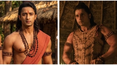 Shaheer Shaikh is no stranger to playing mythological roles, having mesmerised audiences as Arjuna in the television show Mahabharat. He is imagined as Lakshman, who is played by Ravie Dubey in the Nitesh Tiwari film. Shaheer Shaikh is no stranger to playing mythological roles, having mesmerised audiences as Arjuna in the television show Mahabharat. He is imagined as Lakshman, who is played by Ravie Dubey in the Nitesh Tiwari film.