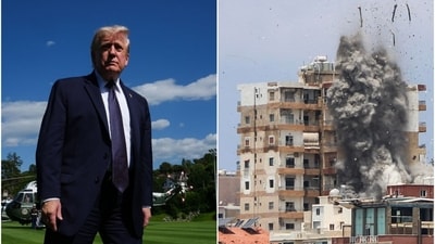 Trump said that the US military will hit Iran very hard Trump said that the US military will hit Iran very hard