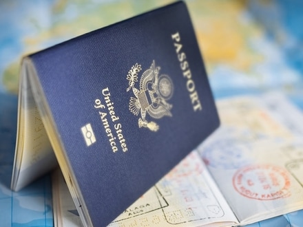 Representational image of US passport. (Unsplash)
